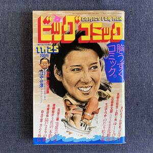 ビッグコミック 1983/11/25 昭和58年 読切ラストデートはやせ淳 化粧師石森章太郎 ゆーとぴあ上村一夫真樹日佐夫 カムイ外伝土佐の一本釣り