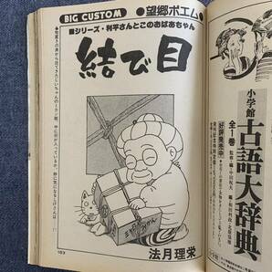 ビッグコミック 1984/2/10 昭和59年 陽だまりの樹/手塚治虫 化粧師石森章太郎 上村一夫真樹日佐夫 カムイ外伝 土佐の一本釣り 読切法月理栄の画像10