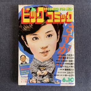 ビッグコミック 1984/6/10 昭和59年 読切タイムカード最終回/やまさき十三さかもと瓢作 陽だまりの樹/手塚治虫 化粧師 上村一夫/真樹日佐夫