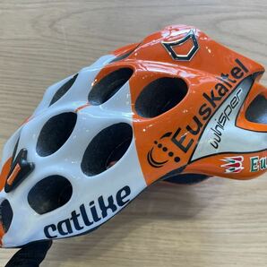 ■美品・希少■catlike Wisper Plus TEAM Euskaltel エウスカルテル チーム レプリカ 59-61cm M/Lサイズ ヘルメット ロードバイク P0646の画像3