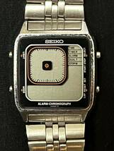 ジャンク 1980年代SEIKO デジボーグ G757-4050 ビンテージ デジタルCHRONOGRAPH セイコー 腕時計 クォーツ _画像1