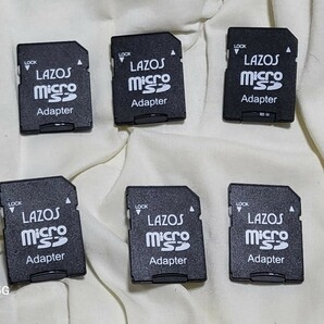 LAZOS microSDカード 32GB 6枚セット 中古品の画像2