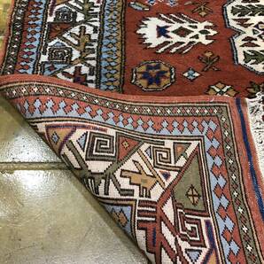トルコ 絨毯 167ｘ257ｃｍ エスニック オリエンタル ヴィンテージ オールドキリム ラグ カーペットの画像3