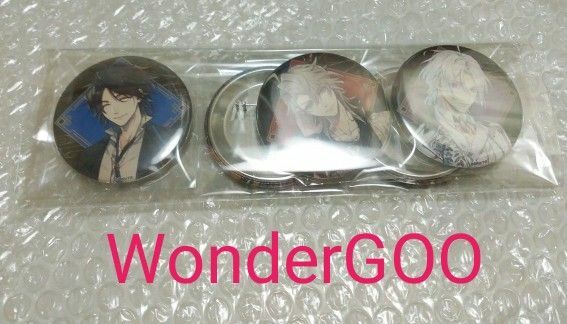 泡沫のユークロニア WonderGOO 缶バッジ5種セット ワングー ワンダーグー