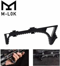 ブラック M-LOK LINK CURVED FORE GRIP(リンク カーブ フォアグリップ)_画像6