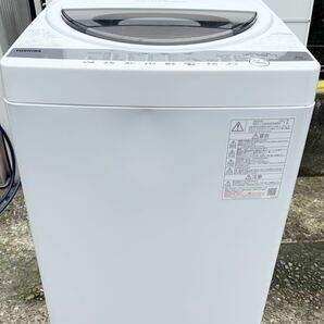 ★洗濯機★ 直接取引のみ 中古 現状品 TOSHIBA 東芝 AW-6G9 2021年製 6㎏ STAR CRYSTAL DRUM 浸透パワフル洗浄 の画像1