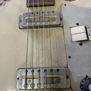 ジャンク品 Teisco テスコ エレキギター WG-2L ビザールギター 弦楽器 の画像6