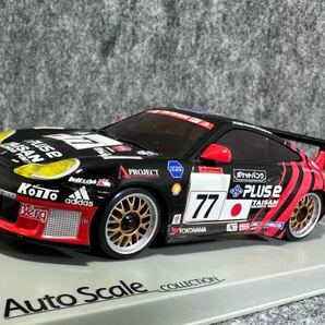 京商 MINI-Z PLUS e TAISAN ADOVAN PORSCHE 911 GT3R ポルシェ 911 ASC ボディ 絶版の画像5