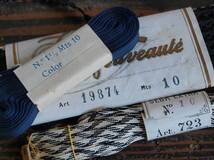 レーステープ ブレード テープなど ８反 1930年 1940年 デッドストック 素材 メルスリー 時代衣装 手芸 アンティーク ヴィンテージ/J846_画像6