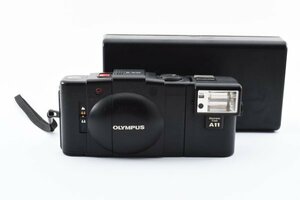 ★各部モルト張り替え済・外観美品★ オリンパス OLYMPUS XA2+A11フラッシュユニット 箱付き #14583MTT