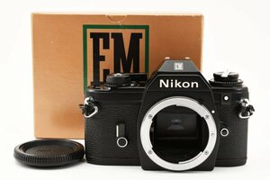 ★各部モルト張り替え済・外観超美品★ ニコン Nikon EM ボディ 箱付き #14378MTT