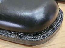 madras Vanline ビジネスシューズ 革靴 ローファー 26.5cm ブラック 黒 プレーントゥ_画像6