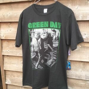 90年代バンド グリーンデイ　GREENDAY L バンドTシャツ ロックTシャツ　used 古着