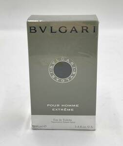 【未開封】 BVLGARI POUR HOMME EXTREME 100ml 香水 未使用 ブルガリ プールオム エクストリーム オードトワレ フレグランス 