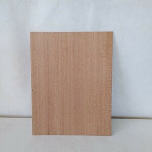 【薄板1mm】マホガニー⑥　木材
