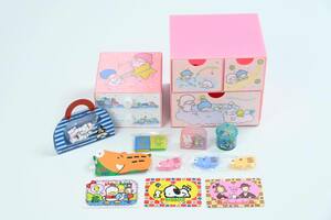 6)21.464 retro Sanrio eraser card ki Kirara drawer Pochacco .......gimi- five tuxedo Sam etc. 