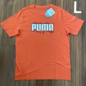 新品タグ付き　メンズ　puma プーマ 半袖Tシャツ　Lサイズ 