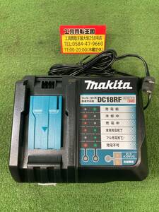 【中古品】★makita(マキタ) 14.4v-18v急速充電器 [スマホ等充電用USBポート付] DC18RF ITNKAD6KJ0B2