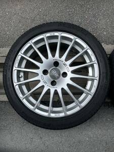 OZスーパーツーリズモ_ミシュラン プライマシーHP 215/45R17 4本セット　2023年製タイヤ　バリ山　プジョー、シトロエンなどに