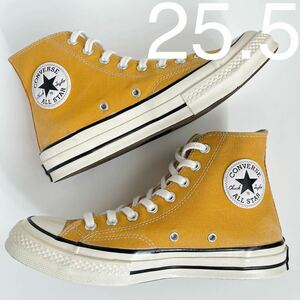 CONVERSE コンバース CHUCKTaylor チャックテイラー ct70 ハイカット サンフラワー 黄色 us7.0 25.5cm