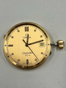 OMEGA クォーツムーブメント Cal.1538 シーマスター 120m 自社製 電池式 稼働品 動作あり メンズ 男性用 / W03228U5SH