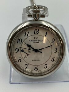 ORIENT STAR LOYAL オリエントスター 懐中時計 パワーリザーブ 稼働品 動作あり 美品 / W0416PH2E9