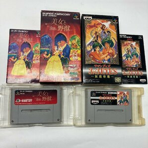 【スーパーファミコン】美女と野獣 サザンアイズ 3×3EYES 獣魔奉還 箱・説明書付 4046779の画像3