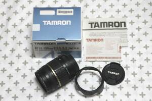 ★ジャンク タムロン TAMRON AF18-200mm F/3.5-6.3 XR Di II レンズ キヤノン CANON 用 フード・説明書・元箱付★