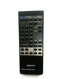  ★島kA 02 除菌・簡易清掃済 SONY DIGITAL AUDIO TAPE DECK リモコン RM-D3000 赤外線発光確認済☆★ 