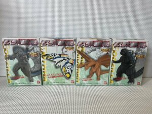 ■ 未開封 BANDAI バンダイ モスラ大怪獣列伝 全4種 コンプ モスラ ゴジラ キングギドラ ★