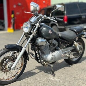 ●YAMAHA ヤマハ Virago ビラーゴ250 XV250 3DM 1988年モデル 部品取り レストアベース アメリカン V型 札幌発の画像1