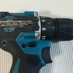 ■ Makita マキタ 充電式ドライバドリル DF487D 18V 動作品 本体のみ 中古 電動工具 ★の画像3