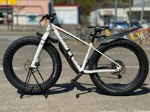 ★Specialized スペシャライズド Fatboy ファットボーイ カーボンフォーク 26インチ TEKTRO油圧ディスクブレーキ SRAM10速 ホワイト 2017年_画像2