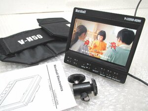 ■◆ Marshall V-LCD50-HDMI マーシャル　業務用5インチ　液晶モニター　カメラアクセサリー