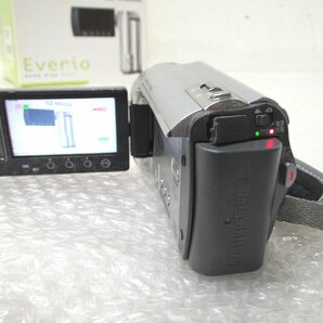 ■◆ JVC Everrio GZ-MG330 内蔵HDD30GB ビクター ハードディスク デジタルビデオカメラ 録画/再生ＯＫ シルバーの画像4