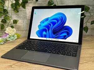 【美品♪】DELL Latitude7200 2in1[Core i3 8145U 2.16GHz/RAM:4GB/SSD:256GB/12.3インチ]Windows 11　タブレットPC 動作品