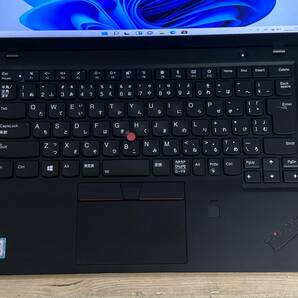 【動作OK♪】Lenovo ThinkPad X1 Carbon [8世代 Core i5(8250U) 1.6GHz/RAM:8GB/SSD:128GB/14インチ]Windowsd 11 動作品の画像2