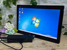 【良品♪】富士通 ARROWS Tab Q704/H [Core i5 4300U 1.9GHz/RAM:4GB/SSD:128GB/13インチ]Windows 7 タブレットPC動作品_画像1