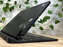 【良品♪】Fujitsu ARROWS Tab Q738/SB[第7世代/Core i5 7300U 2.6GHz/RAM:4GB/SSD:128GB/13.3インチ]Win11 キーボード(NKB30) 動作品 _画像4