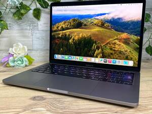 【美品】Apple MacBook Pro 2020 A2251[Core i5(1038NG7)2.0GHz/RAM:16GB/SSD:512GB/13.3インチ]Sonoma スペースグレー 動作品 