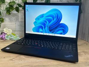 【良品♪】Lenovo ThinkPad E590[第8世代 Corei3 8145U 2.1Ghz/RAM:8GB/SSD:128GB/15.6インチ]Windows 11 動作品