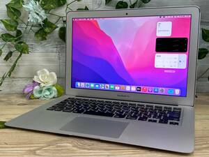 【動作OK♪】MacBook Air 2015 A1466[Core i5(5250U)1.6Ghz/RAM:4GB/SSD:128GB/13インチ]Catalina インストール済 動作品