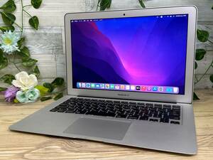 【動作OK♪】MacBook Air 2015 A1466[Core i5(5250U)1.6Ghz/RAM:4GB/SSD:128GB/13インチ]Catalina インストール済 動作品