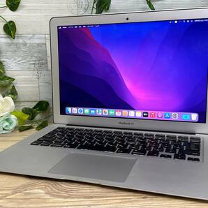 【動作OK♪】MacBook Air 2015 A1466[Core i5(5250U)1.6Ghz/RAM:4GB/SSD:128GB/13インチ]Catalina インストール済 動作品の画像1