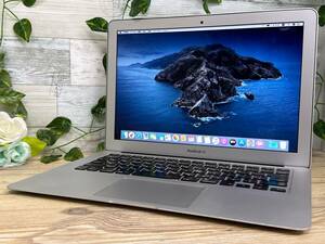 【良品♪】Mac Book Air 2013 A1466[Core i5(4250U)1.3Ghz/RAM:4GB/SSD:128GB/13.3インチ]Catalina インストール済 動作品