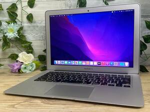 【美品♪】MacBook Air 2015 A1466[Core i5(5250U)1.6Ghz/RAM:4GB/SSD:128GB/13インチ]Catalina インストール済 動作品