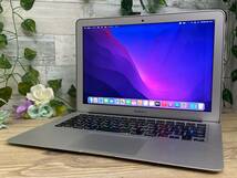 【良品♪】MacBook Air 2017(A1466)[Core i5(5350U)1.8Ghz/RAM:8GB/SSD:128GB/13インチ]Monterey インストール済 動作品_画像1