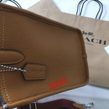 ★COACHバッグ★コーチ CM067 サドル ハンドバッグ トートバッグ ショルダーバッグ 手提げバッグ 2WAY スミストートアウトレット品 新品_画像5