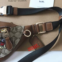 ★COACHバッグ★コーチ CL961 ボディバッグ COACH X DISNEYコラボ シグネチャーミッキーマウス クロスボディー アウトレット品_画像3