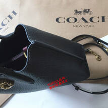 ★COACHバッグ★コーチ CR675 ブラック ハンドバッグ トートバッグ ショルダーバッグ 手提げバッグ 2WAY斜め掛けバッグ アウトレット品 _画像3